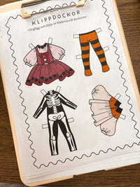 Halloweenpyssel för barn