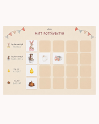 Pottkalender - Sluta med blöja