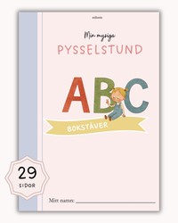 Jag lär mig - Bokstäver