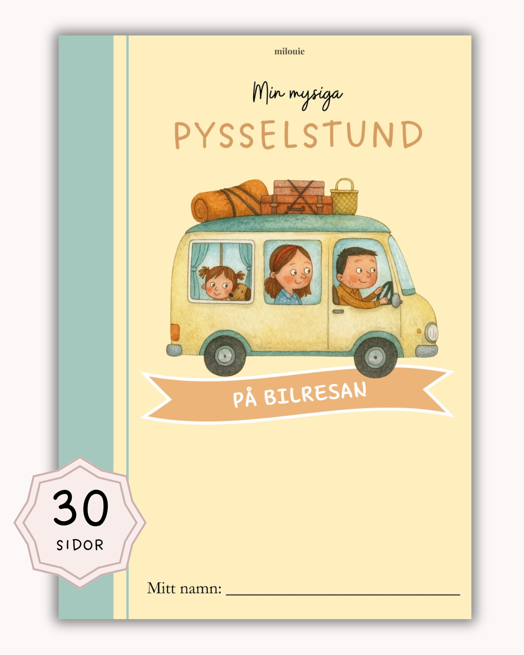 Pyssel för bilresan